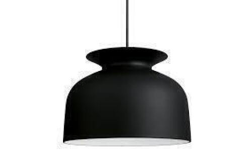 1 X BRAND NEW IN BOX GUBI RONDE PENDANT 40CM IN SOFT BLACK MATT - ITEM NO 10015061 - RRP &pound;284