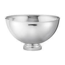 1 X BRAND NEW IN BOX GEORG JENSEN MANHATTAN STAINLESS STEEL CHAMPAGNE BOWL IN SIZE 40 X H 23 CM - RRP £342