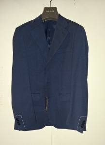 10 X BRAND NEW DAN JOHN BLAZERS ALL IN NAVY IN SIZES 48,52,56,60 ON TWO HANGERS