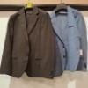 5 X BRAND NEW DAN JOHN BLAZERS LOT TO INCLUDE 4X BLAZERS IN BROWN IN SIZES 44,46,56,58 AND 1X IN WHITE/BLUE IN SIZE 50 - RRP EACH &pound;130