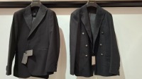 5 X BRAND NEW DAN JOHN BLAZERS LOT TO INCLUDE 5 X IN BLACK IN SIZES 46, 50, 52 AND 54