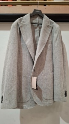 5 X BRAND NEW DAN JOHN BLAZERS LOT ALL IN GREY IN SIZES 46, 50, 54, 56 AND 58 - RRP &pound;130