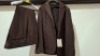 5 X BRAND NEW DAN JOHN BLAZERS WITH PANTS ALL IN BROWN IN SIZES 50, 52 AND XL - RRP &pound;130