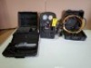 4 PIECE MIXED TOOL LOT CONTAINING 1 X JAVAC 2 VALVE MANIFOLD GAUGES WITH HOSES (EL86372 ) 1 X JAVAC PROCHARGE 100 CHARGING SCALES ( G58610 ) 1 X JAVAC TEK-MATE REFRIGERANT LEAK DETECTOR 1 X JAVAC EDGE DUAL VOLTAGE REFRIGERANT RECOVERY UNIT (XTR - PRO - 