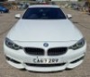WHITE BMW 420D GRAND COUPE M SPORT A DIESEL COUPE 1995CC FIRST REGISTERED 28/10/2017 REG: CA67 ZRV MILEAGE : 151,720 1 KEY WITH V5, MOT UNTIL 17 JUNE 2025 CLIMATE CONTROL, CRUISE CONTROL SAT NAV, LEATHER SEATS - HEATED FRONT SEATS AUTOMATIC JARMAN / KARDO - 5