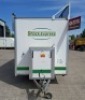 HEDLEY TWIN AXLE CATERING TRAILER SIZE :- 21 FT LONG, 7.3 FT WIDE, 11 FT HIGH (6.4 M X 2.22 M X 3.35 M) SERIAL NO. 11110000000002054 YOM: 2016 GW 2600 KG EACH AXLE 1300 KG WITH KEYS. DOUBLE DROP DOWN COUNTER, STAINLESS STEEL PREP AREA, EXTRACTION, TWIN - 6