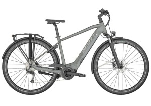 SCOTT BIKE SUB ACTIVE ERIDE 10 MODEL: 290684 SIZE: L ORIG RRP £2799 SUB ERIDE ALLOY FRAME BOSCH ACTIVE PLUS, 500WH BATTERY FRONT SUSPENSION: SUNTOUR 63MM SHIMANO 9 SPEED SHIMANO DISC BRAKES FENDERS, STAND, LIGHTS, WHEEL LOCK (SEE ALL IMAGES - APPEARS READ