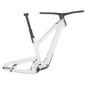 BOLD FRAME SET LINKIN LTD W/ SHOCK WHITE MODEL: 287713 SIZE: M ORIG RRP £4799 LINKIN CARBON HMX FRAME FOX NUDE 5T FACTORY EVOL TRACLOC REMOTE CONTROL SHIFTER KIT LINK KIT FOR 135 & 150MM TRAVEL SYNCROS HIXON IC CARBON SYNCROS DUNCAN DROPPER 1.5 34.9MM (S