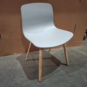 1 X BRAND NEW HAY CHAIR AAC 12 IN GREY IN SIZE H 78 X W X 51 X D 50 CM - RRP £269