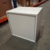 4 X BRAND NEW MUUTO STACKED STORAGE SYSTEM W/DOOR IN WHITE IN SIZE L43,6 X D35 X H 43,6 CM - RRP EACH &pound;157 IN 4 BOXES