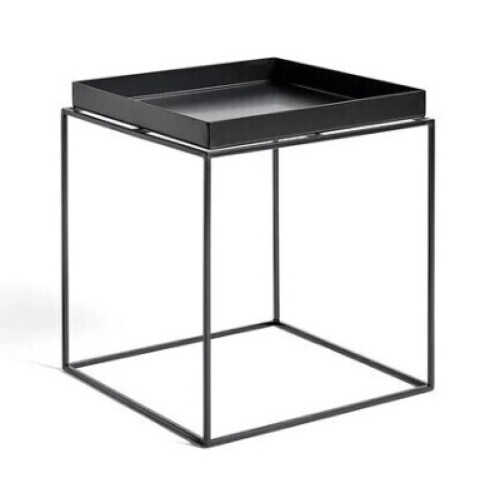1 X BRAND NEW WITH BOX TRAY TABLE BY HAY IN BLACK IN SIZE L 60 X 40 X H 50 - RRP &pound;175