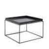 1 X BRAND NEW WITH BOX TRAY TABLE COFFEE SQUARE IN BLACK IN SIZE 60 X 60 X H 39 - RRP &pound;188