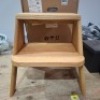1 X BRAND NEW WITH BOX HAY BUTLER STEP LADDER IN OILED SOLID OAK IN SIZE H 495 X W 505 X D 420 MM - RRP &pound;263