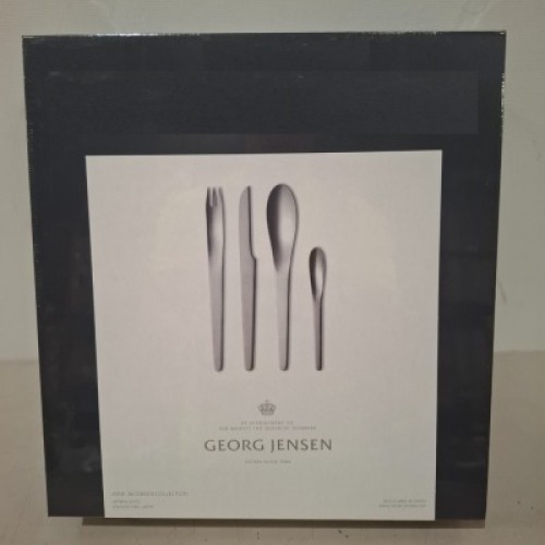 1 X BRAND NEW IN BOX GEORG JENSEN ARNE JACOBSEN COLLECTION 24 PCS SET - RRP &pound;295