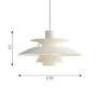 1 X BRAND NEW IN BOX LOUIS POULSEN PH5 MINI PENDANT LIGHT IN WHITE - RRP &pound;508