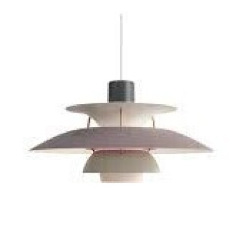 1 X BRAND NEW IN BOX LOUIS POULSEN PH5 MINI PENDANT LIGHT IN HUES OF GREY - RRP &pound;418