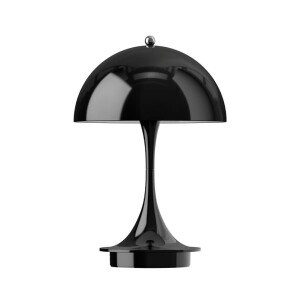 2 X BRAND NEW LOUIS POULSEN PANTHELLA 160 PORTABLE METAL LAMP IN BLACK - RRP EACH £175 IN TWO BOXES