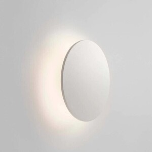1 X BRAND NEW IN BOX SOHO W4 WALL LIGHT IN WHITE / ALUMINIUM 9.2 X 40 CM DIAM - RRP £288