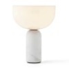 3 X BRAND NEW IN BOX KIZU PORTABLE TABLE LAMPS IN THREE VARIATIONS GREY MARBLE - BLACK MARBLE - WHITE MARBLE - ALL 3 BASES HAVE SHADES - RRP EACH &pound; 190 - TOTAL RRP &pound;570 - 2