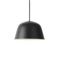 2 X BRAND NEW IN BOXES LOT CONTAINING 1 X MUUTO AMBIT PENDANT LIGHT IN BLACK SIZE SMALL DIAM 25 CM - RRP &pound;175 1 X MUUTO UNFOLD PENDANT LAMP IN ORANGE SIZE SMALL DIAM 23 CM - RRP &pound;195 - TOTAL RRP &pound;370 -