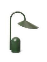 3 X BRAND NEW MIXED LOT CONTAINING 2 X FERM LIVING ARUM PORTABLE LAMPS IN GRASS GREEN AND BLACK - RRP EACH &pound;143 1 X FRITZ HASEN NIGHT OWL LAMP IN SMOKEY WHITE/ASH - RRP &pound;141 - TOTAL RRP FOR LOT &pound;427 IN 3 BOXES