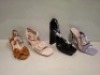 15 X BRAND NEW MIXED WOMENS SHOES CONTAINING BOOHOO BLOCK HIGH HEELS IN BLACK IN SIZE 5 , L.DAY HIGH HEEL IN PURPLE IN SIZE 4 , ERYNN BLOCK HEEL IN BEIGE IN SIZE 8 ETC ON HALF A SHELF