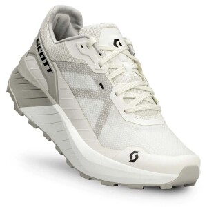 BRAND NEW PAIR OF SCOTT KINABALU 3 TRAIL RUNNING SHOES - ICYCLE WHITE - BOXED - SIZE UK 7.5 - ORIG RRP £140 RUBBER OUTSOLE KINETIC FOAM DUAL-DENSITY FOAM ER2 - EVOLVED ROCKER TECHNOLOGY RACING FOOTBED RIPSTOP MESH UPPER REINFORCED TOES