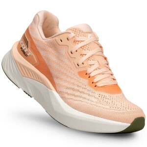 BRAND NEW PAIR OF SCOTT W'S PURSUIT RUNNING SHOES - ORANGE / PALE ORANGE - BOXED - UK SIZE 6.5 - ORIG RRP £125 DROP 8 MM: HEEL 30 MM / FOREFOOT 22 MM UPPER: TECHNICAL MESH/THERMOPLASTIC POLYURETHANE OUTSOLE: THYLNE-VINYL ACTATE/RUBBER TRACTION DESIGNED F