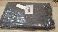 1 X BRAND NEW BOLD BLANKET IN 100% VIRGIN WOOL IN STONE MELANGE SIZE 150 X 250 CM - RRP &pound;454