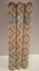 12 X BRAND NEW RE-LAY REGENERATED COTTON - BLEND RUGS IN MUSTARD IN SIZE 100 X 150 CM