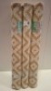 12 X BRAND NEW RE-LAY REGENERATED COTTON - BLEND RUGS IN MUSTARD IN SIZE 100 X 150 CM