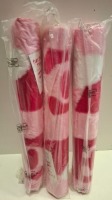 30 X BRAND NEW PINK FLUFFY BEDROOM LOVE HEARTS RUGS - RRP &pound;19.00 - IN ONE BOX