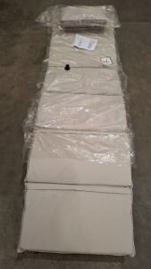 2 X STUDIO FOLDING RATTAN LOUNGER IN TWO BOXES (NOTE BOX DAMAGE - CUSTOMER RETURNS)
