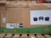 1 X CULCITA MALIBU LOUNGE SET IN BLACK / GREY IN ONE (NOTE BOX DAMAGE CUSTOMER RETURNS )