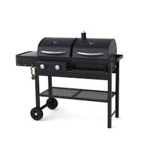 1 X STUDIO DUAL FUEL BBQ 43 IN ONE BOX (NOTE - CUSTOMER RETURNS )