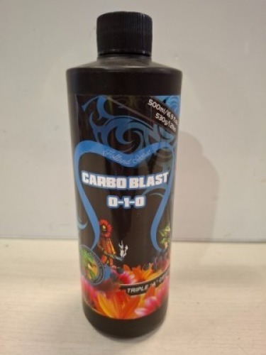 60 X BRAND NEW FUTURE HARVEST CARBO BLAST 0-1-0 500ML IN 5 BOXES