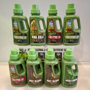 32 X BRAND NEW EMERALD HARVEST KICK-STARTER KIT PROFESSIONAL 2-PART NUTRIENT SERIES IN 950ML IN 4 BOXES
