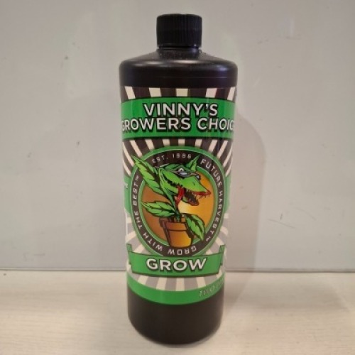 36 X BRAND NEW VINNY'S GROWERS CHOICE VEGETATIVE STATE 1-2-5 PART A 1L (TO BE USED WITH PART B COMMON)