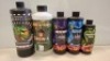 60 X BRAND NEW MIXED GARDEN FERTILIZER LOT CONTAINING EMERALD HARVEST CALMESIUM 2-0-0 NUTRIENT BOOST 500ML , EMERALD HARVEST CARBO BLAST 0-1-0 TRIPLE A CRYSTAL 250ML , FUTURE HARVEST , SUCK IT UP 0-0-0.1 FOLIAR SPRAY ENHANCEMENT 250ML ETC IN ONE TRAY (NOT