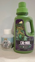40 X BRAND NEW MIXED GARDEN FERTILIZER LOT CONTAINING EMERLA HARVEST CAL-MAG 2-0-0 950ML , INDICA SUPPLEMENTS HIMIALAYEN HARDENER FRUIT FORMATION PK BOOSTER IN ONE TRAY (NOTE - TRAYS NOT INCLUDED)