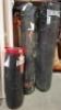 3 X MIXED PUNCHING BAGS 2 LONSDALE BAGS AND 1 EVERLAST BAG - CUSTOMER RETURNS - POOR CONDITION