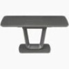 1 X LAZZARO DINING TABLE EXT 1200 / 1600 IN GRAPHITE GREY (NOTE CUSTOMER RETURNS IN UNKNOWN CONDITION IN 3 BOXES )