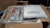 4 X BRAND NEW IN BOX SET DINING CHAIRS IN FAUX LEATHER WITH CHROME LEGS IN ONE BOX - 2