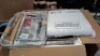 4 X BRAND NEW IN BOX SET DINING CHAIRS IN FAUX LEATHER WITH CHROME LEGS IN ONE BOX - 2