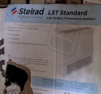 1 X STELRAD LST STANDARD K2 DOUBLE CONVECTOR RADIATOR RADIATOR TYPE PANEL PANEL TYPE TYPE 22 - DOUBLE CONVECTOR RADIATOR DESIGN LST RRP &pound;365 (BOX DAMAGED)