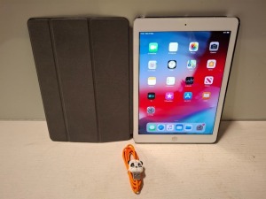1 X APPLE IPAD AIR 16GB STORAGE WITH CASE AND CHARGING CABLE