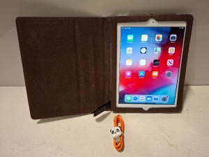 1 X APPLE IPAD AIR 16GB STORAGE WITH CASE AND CHARGING CABLE