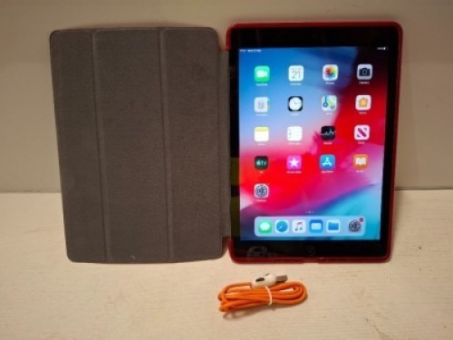 1 X APPLE IPAD AIR 16GB STORAGE WITH CASE AND CHARGING CABLE