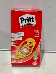 320 X BRAND NEW PRITT REFILL CASSETTES IN 32 BOXES
