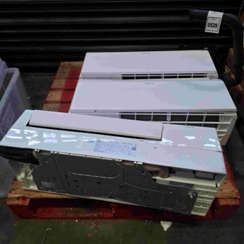 3 X MITSUBISHI ELECTRIC AIR CONDITIONER INDOOR UNIT - MODEL (PKFY - P20VLM - E) (NOTE USED )